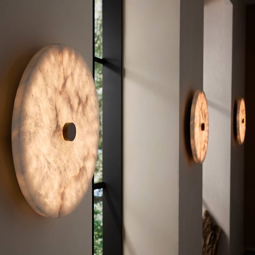Arteriors - DFC32 - LED Flush Mount - Moers - White/English Bronze