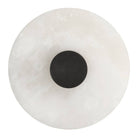Arteriors - DFC28 - LED Flush Mount - Moers - White/English Bronze