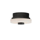 Arteriors - DFC28 - LED Flush Mount - Moers - White/English Bronze