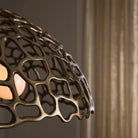 Arteriors - DMI35 - Trois lumières Suspension - Lotus - Laiton antique/Laiton antique
