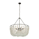 Arteriors - DMI33 - Six Lumières Suspendu - Chypre - Bio givré/bronze