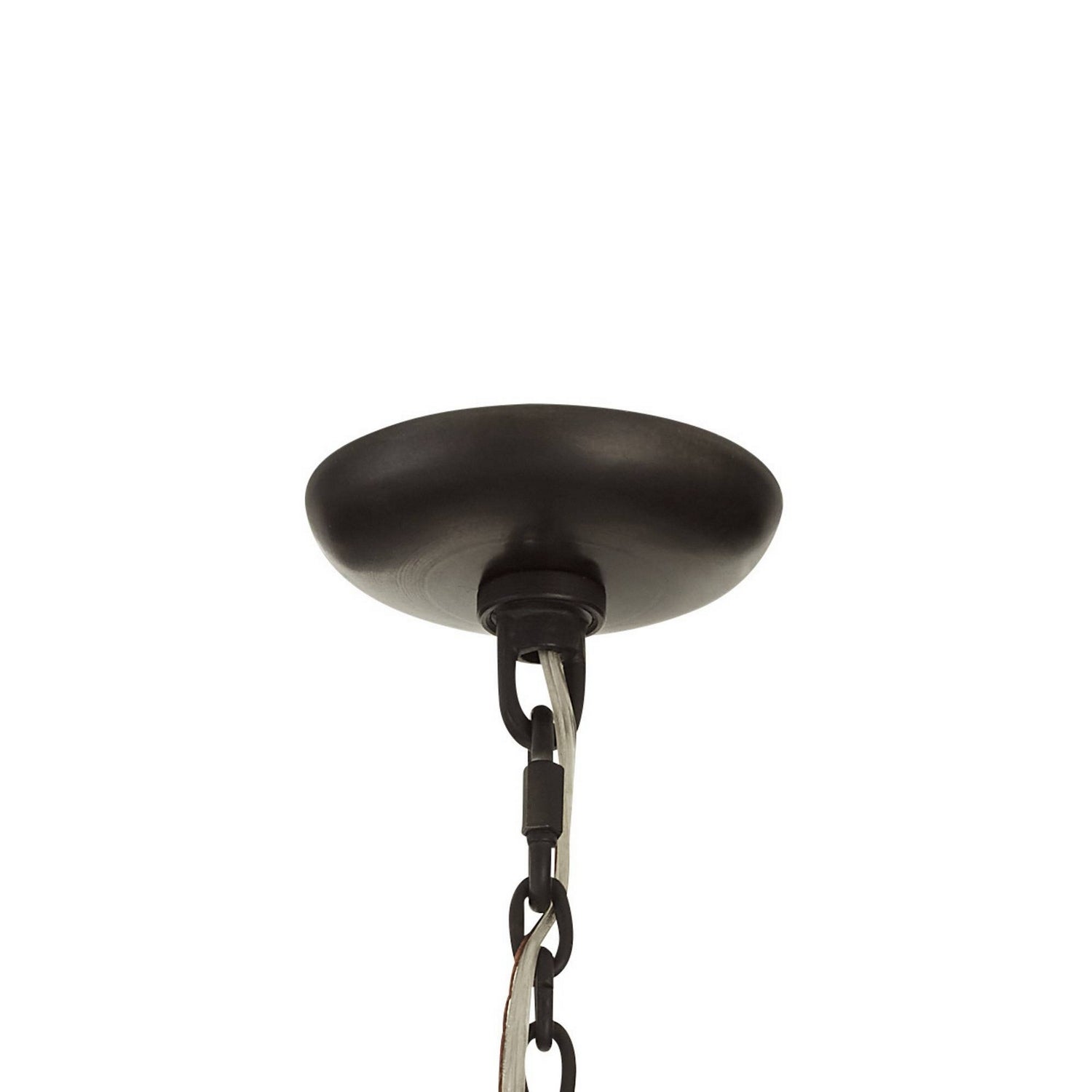 Arteriors - DMI33 - Six Light Chandelier - Cyprus - Organic Frosted/Bronze