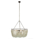 Arteriors - DMI33 - Six Lumières Suspendu - Chypre - Bio givré/bronze