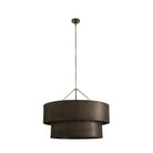 Arteriors - DMI31 - Six Lumières Suspendu - Hecche - Carbone/Bronze