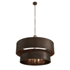 Arteriors - DMI31 - Six Lumières Suspendu - Hecche - Carbone/Bronze