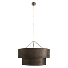 Arteriors - DMI31 - Six Lumières Suspendu - Hecche - Carbone/Bronze