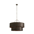 Arteriors - DMI31 - Six Lumières Suspendu - Hecche - Carbone/Bronze