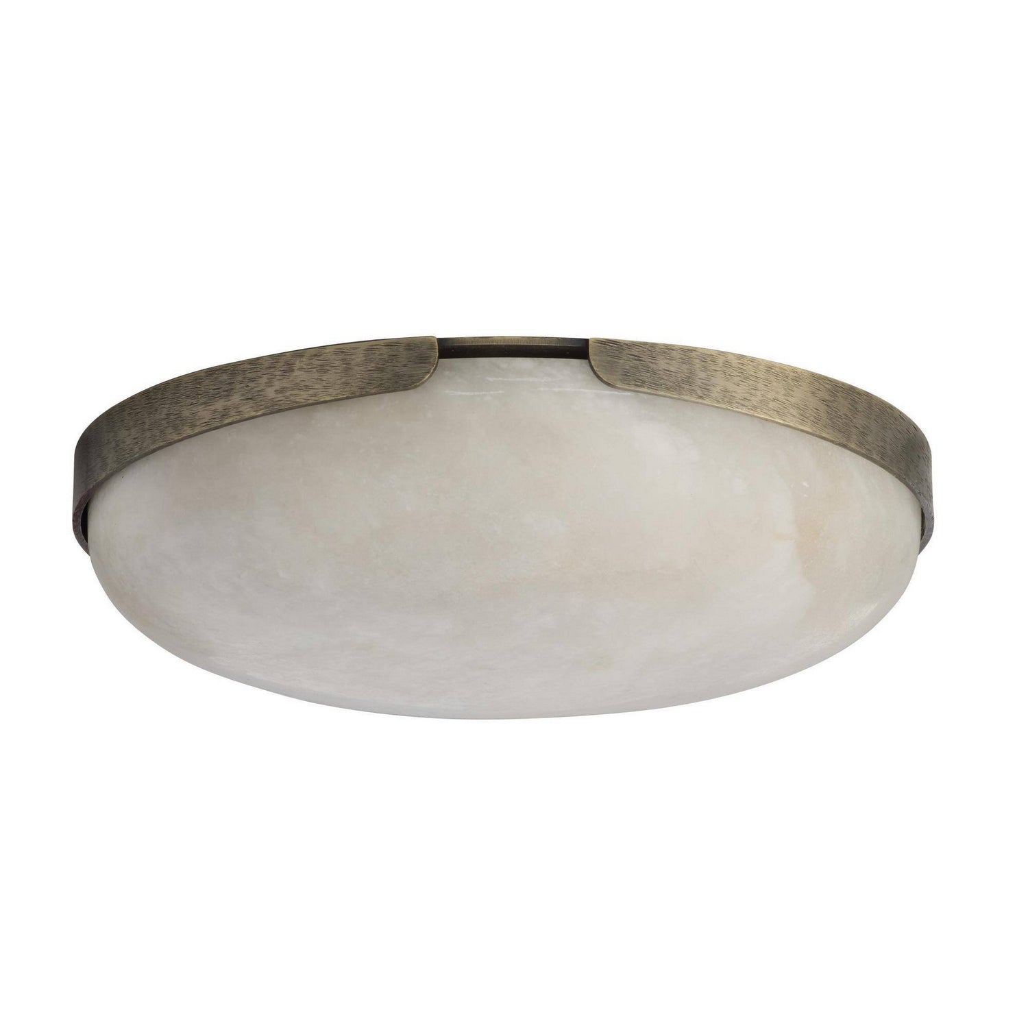 Arteriors - DFC34 - LED Plafonnier - Elara - Blanc/Bronze blanc