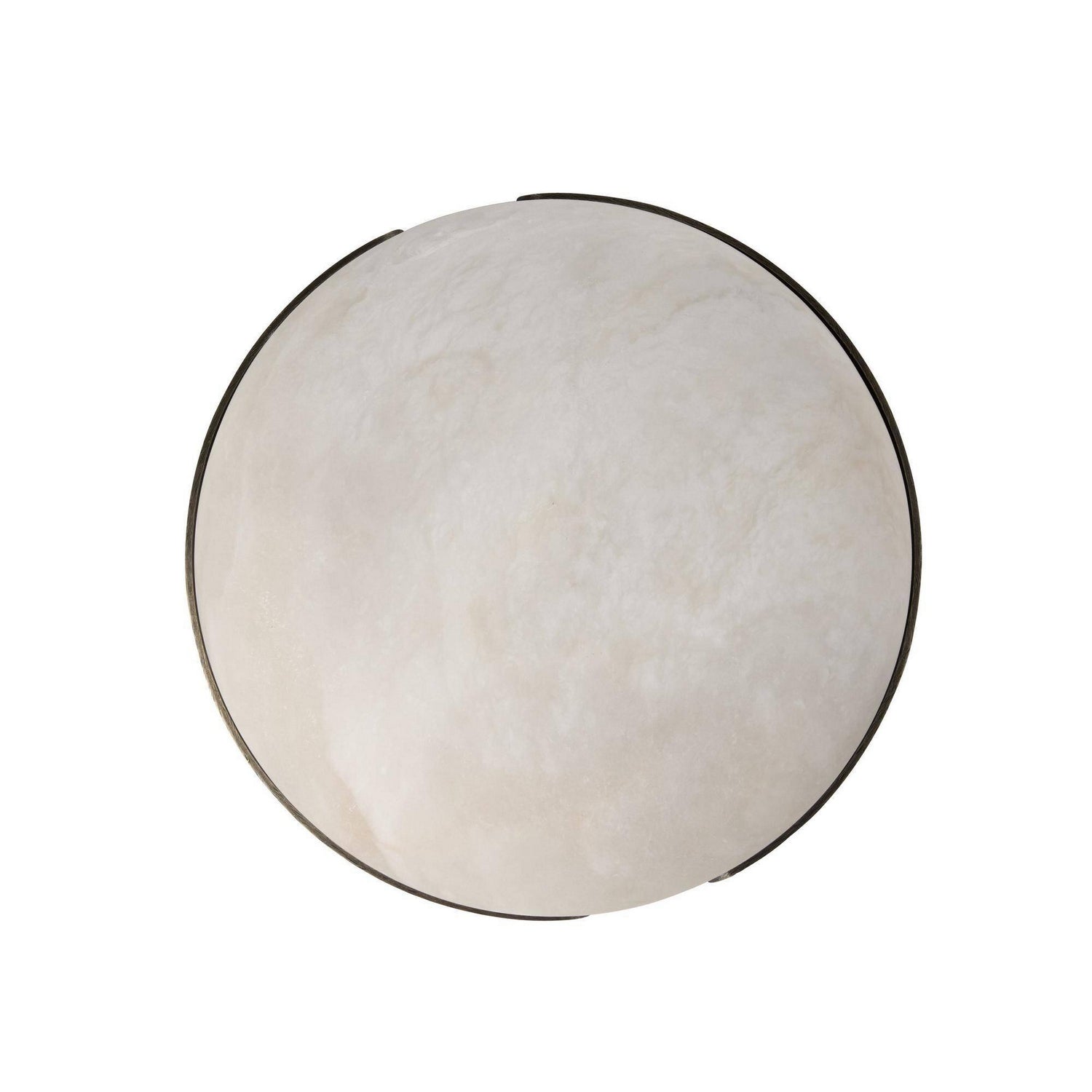 Arteriors - DFC34 - LED Plafonnier - Elara - Blanc/Bronze blanc