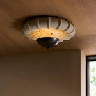 Arteriors - DFC34 - LED Flush Mount - Elara - White/White Bronze