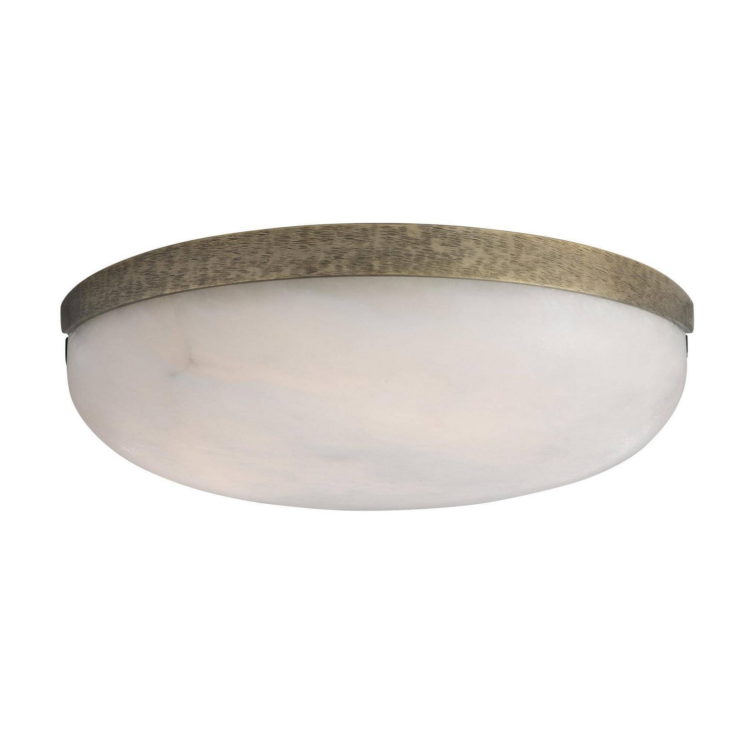 Arteriors - DFC34 - LED Plafonnier - Elara - Blanc/Bronze blanc