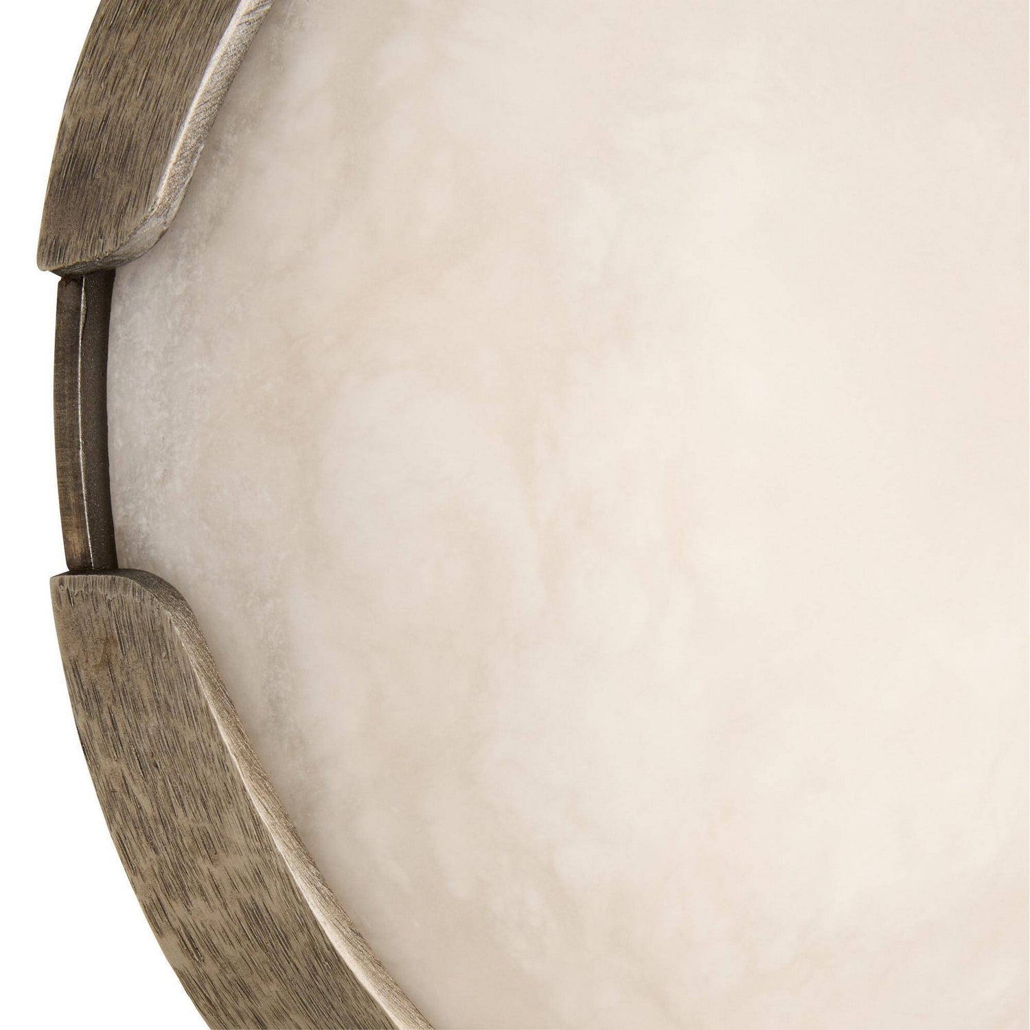 Arteriors - DFC31 - LED Plafonnier - Elara - Blanc/Bronze blanc
