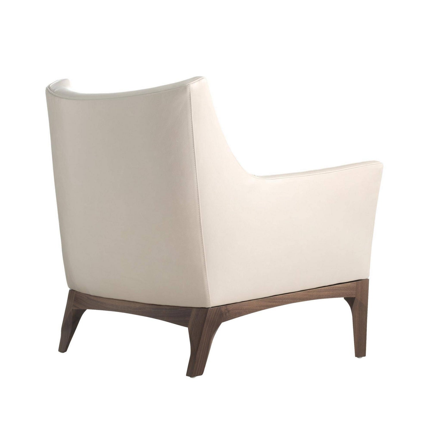 Arteriors - FRU17 - Chair - Ferguson - Ivory/Dark Walnut