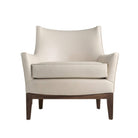 Arteriors - FRU17 - Chair - Ferguson - Ivory/Dark Walnut