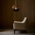 Arteriors - FRU17 - Chair - Ferguson - Ivory/Dark Walnut