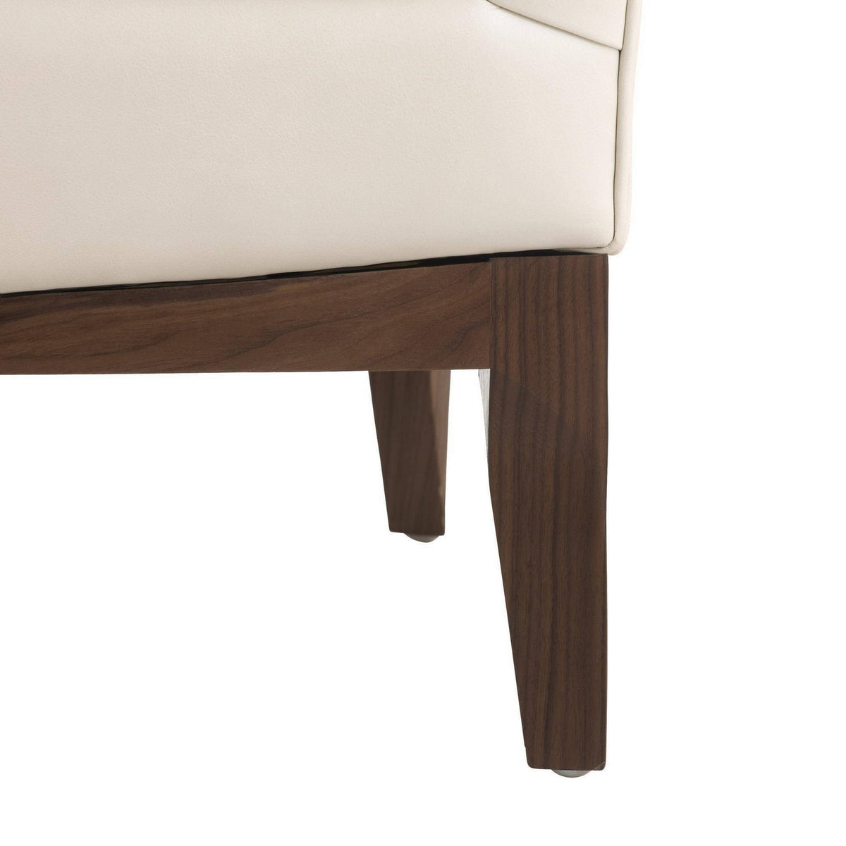 Arteriors - FRU17 - Chair - Ferguson - Ivory/Dark Walnut