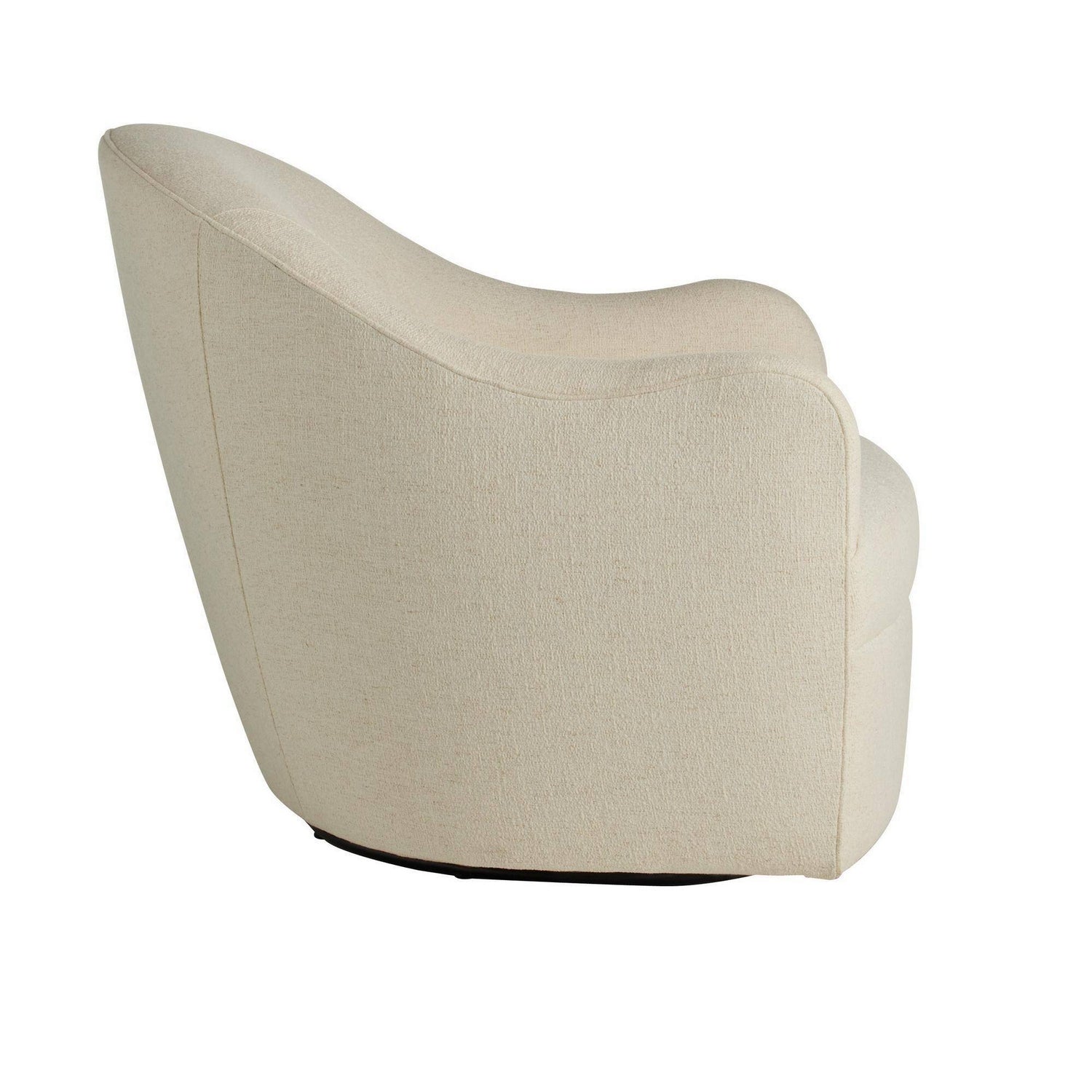 Arteriors - FRU18 - Chaise - Delfino - Blanc Oxford/Fer noirci