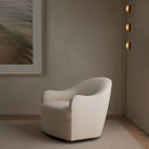 Arteriors - FRU18 - Chaise - Delfino - Blanc Oxford/Fer noirci