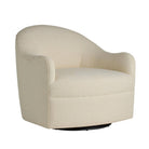 Arteriors - FRU18 - Chaise - Delfino - Blanc Oxford/Fer noirci