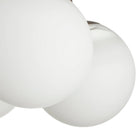 Arteriors - DSC14 - Three Light Chandelier - Trinity - Frost Ombre/Heritage Brass