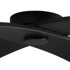 Arteriors - DFC26 - LED Flush Mount - Axia - Blackened Iron/Matte Opal