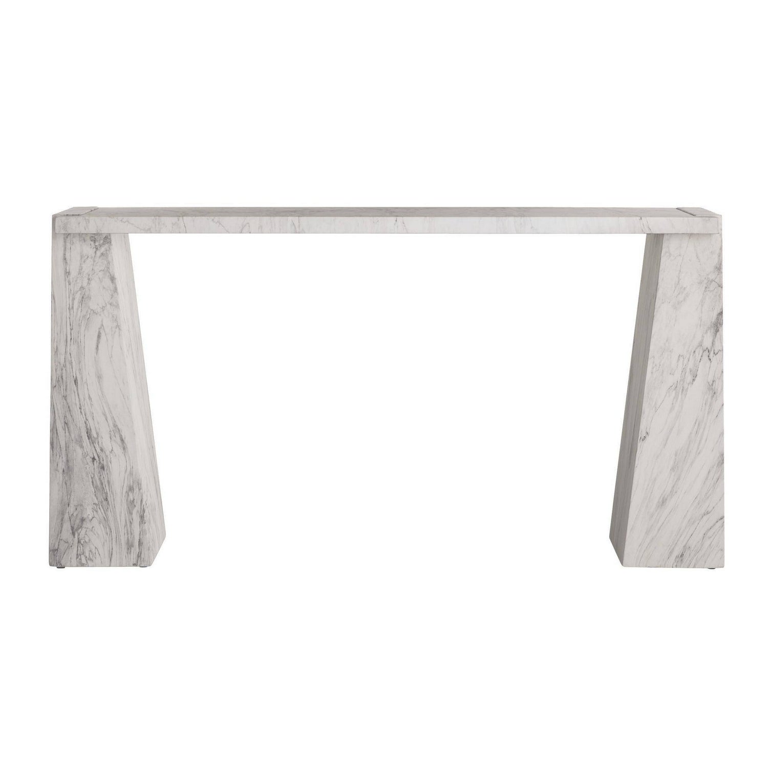 Arteriors - FLS13 - Console - Antonine - White Faux Marble