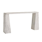 Arteriors - FLS13 - Console - Antonine - Faux marbre blanc