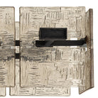 Arteriors - DLC49 - Six Light Linear Chandelier - Vetrina - Molten Umber/English Bronze