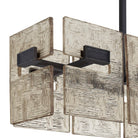 Arteriors - DLC49 - Six Light Linear Chandelier - Vetrina - Molten Umber/English Bronze