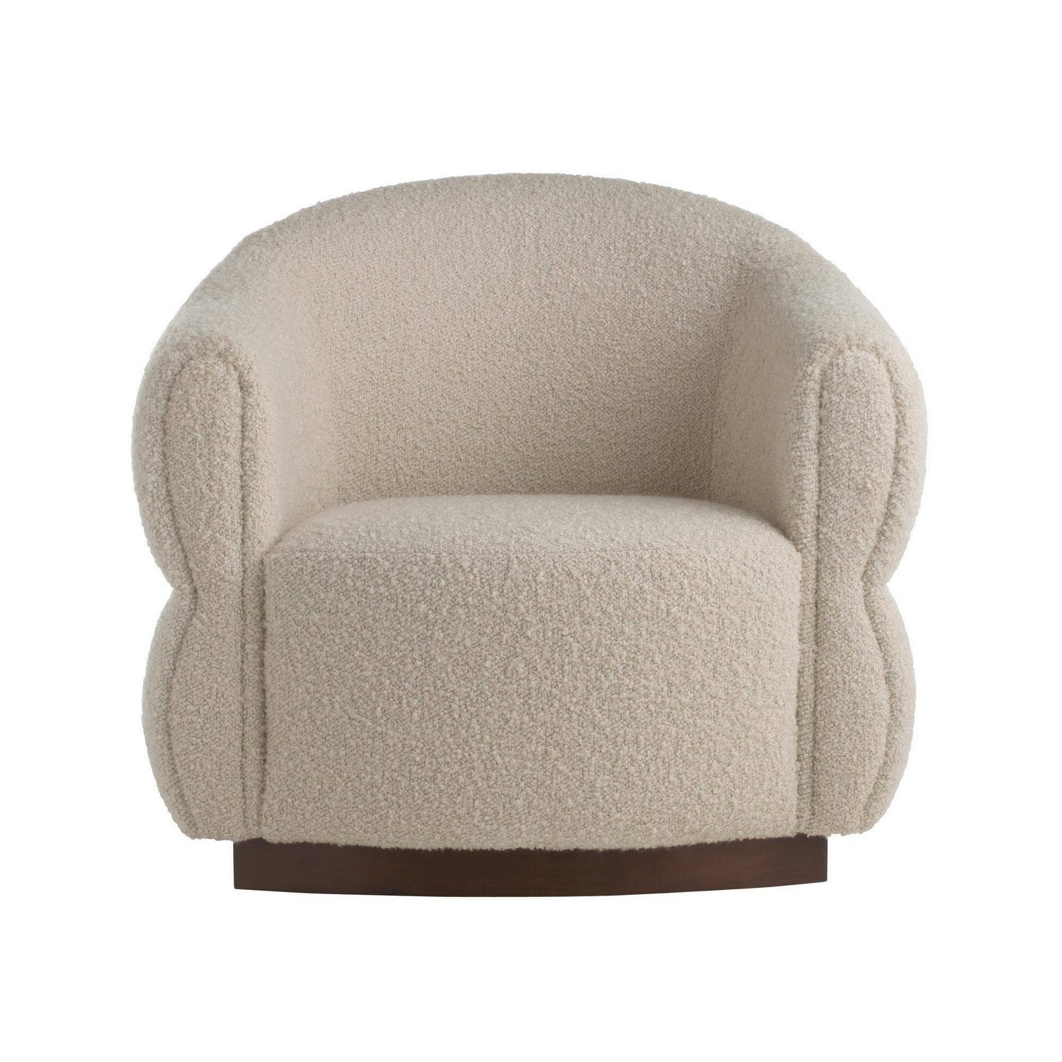 Arteriors - FRU14 - Chair - Alexandra - Oatmeal/Dark Walnut