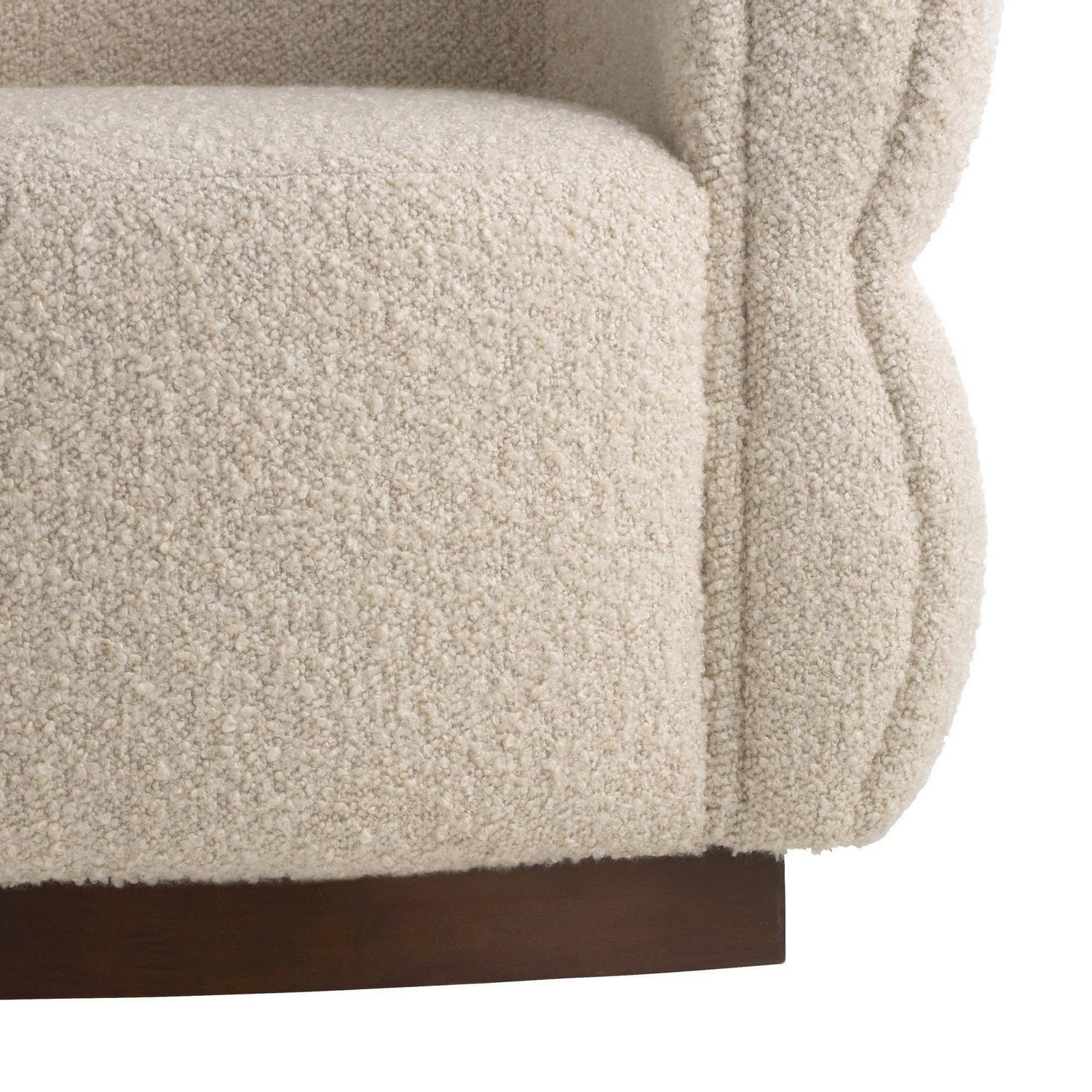 Arteriors - FRU14 - Chair - Alexandra - Oatmeal/Dark Walnut