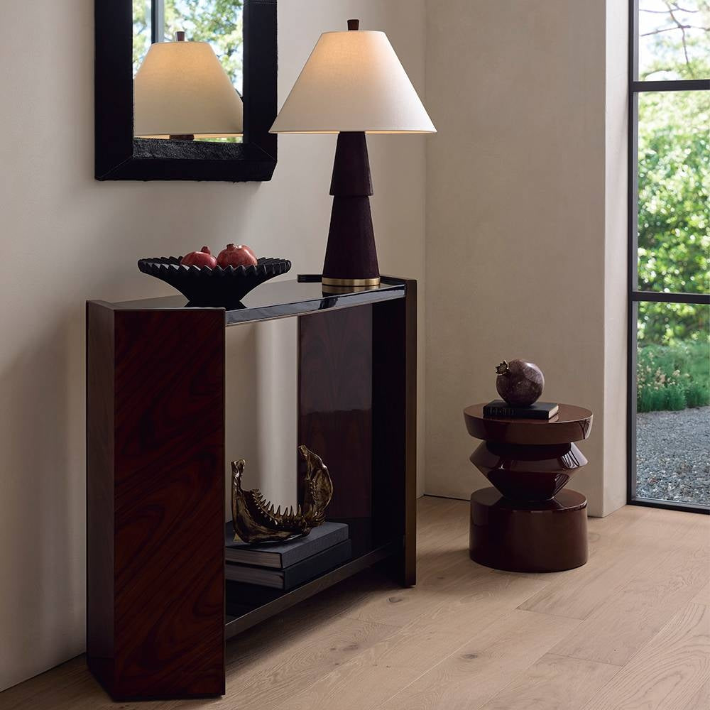 Arteriors - FLS12 - Console - Argyle - Noir/Palissandre Santos