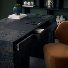 Arteriors - FKS09 - Bureau - Coventry - Ébène cérusé/Noir
