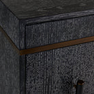 Arteriors - FKS09 - Bureau - Coventry - Ébène cérusé/Noir