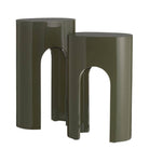 Arteriors - FAS20 - Table d'appoint - Constantine - Mousse foncée