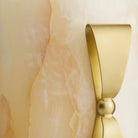 Arteriors - AVC19 - Vase - Monet - Blanc/Laiton antique