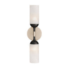 Arteriors - DWC102 - Two Light Wall Sconce - Emmett - Opal Swirl/Dark Vintage Silver