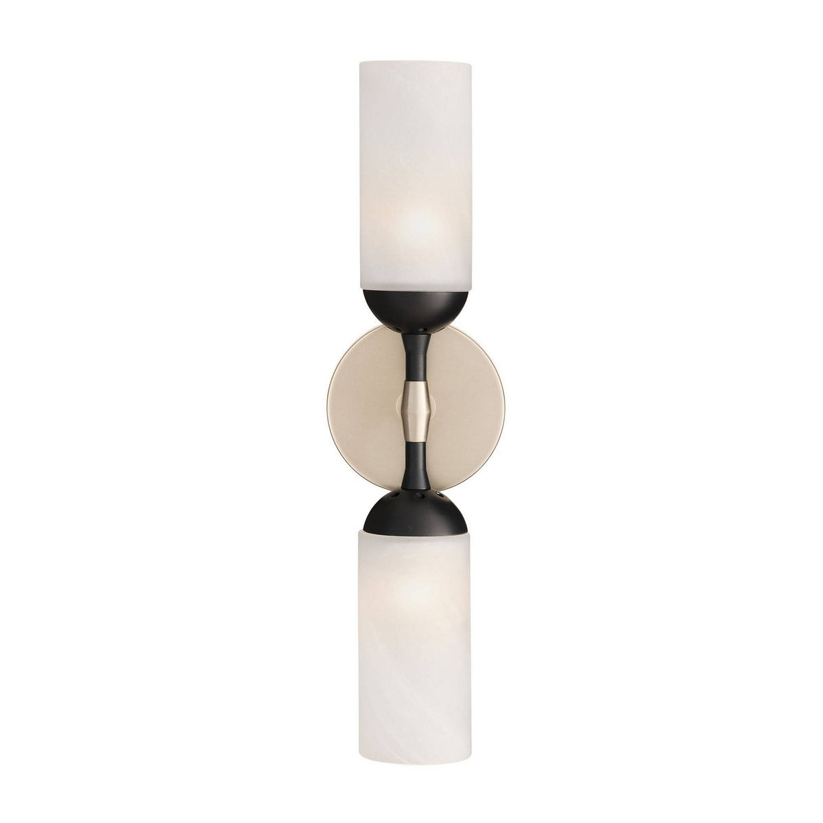 Arteriors - DWC102 - Two Light Wall Sconce - Emmett - Opal Swirl/Dark Vintage Silver