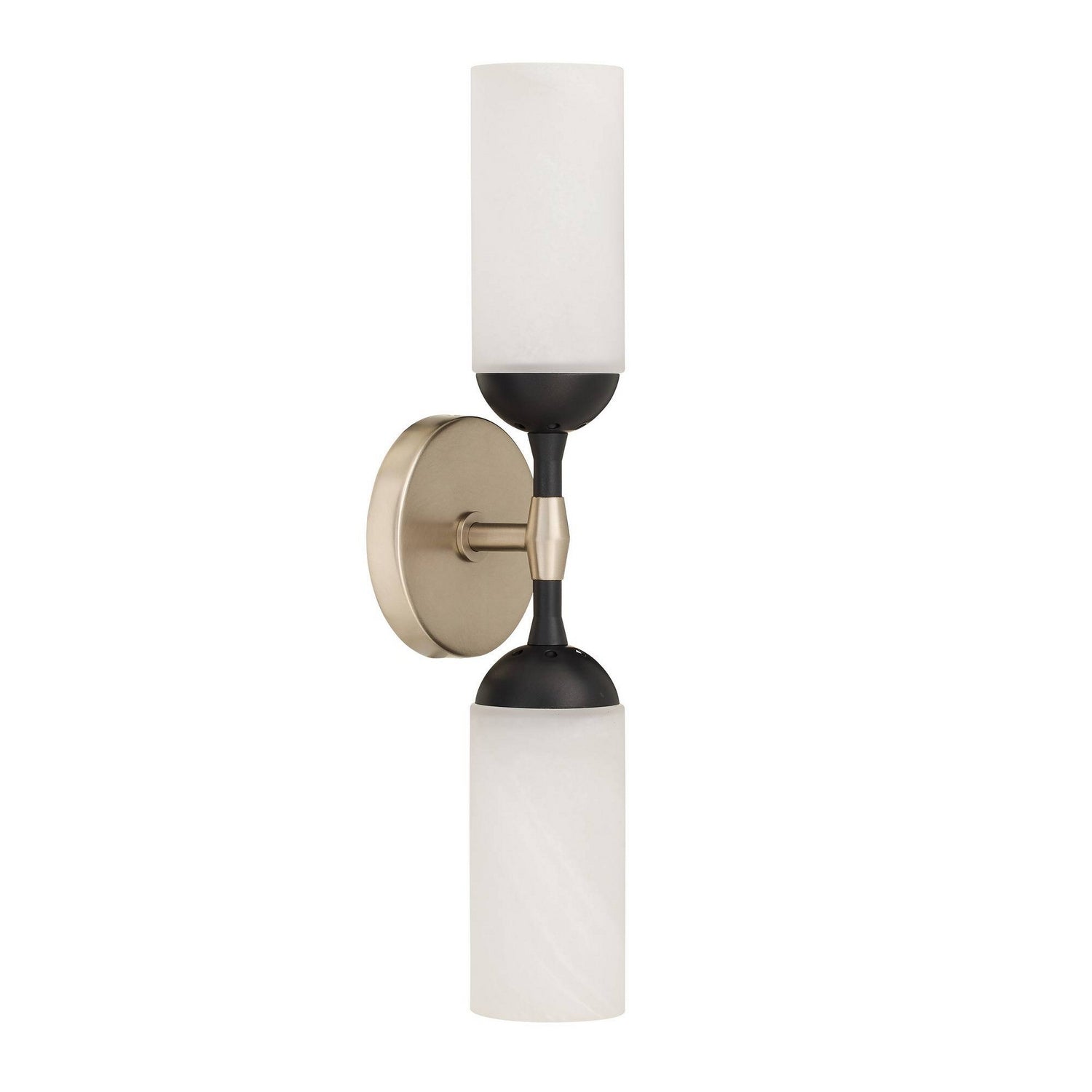 Arteriors - DWC102 - Two Light Wall Sconce - Emmett - Opal Swirl/Dark Vintage Silver