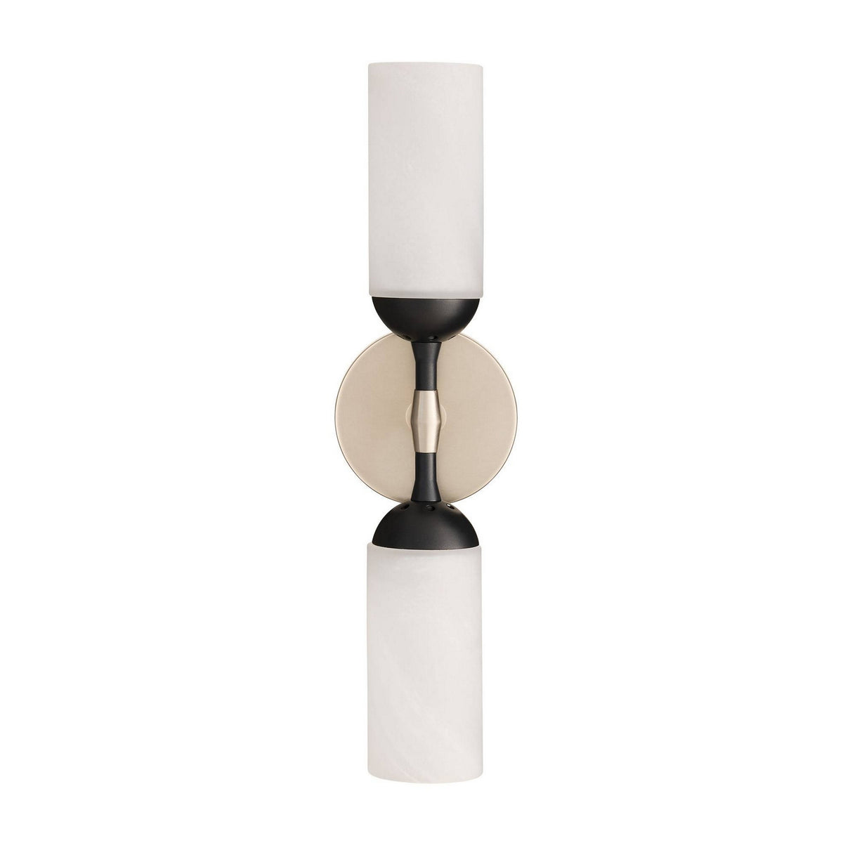 Arteriors - DWC102 - Two Light Wall Sconce - Emmett - Opal Swirl/Dark Vintage Silver