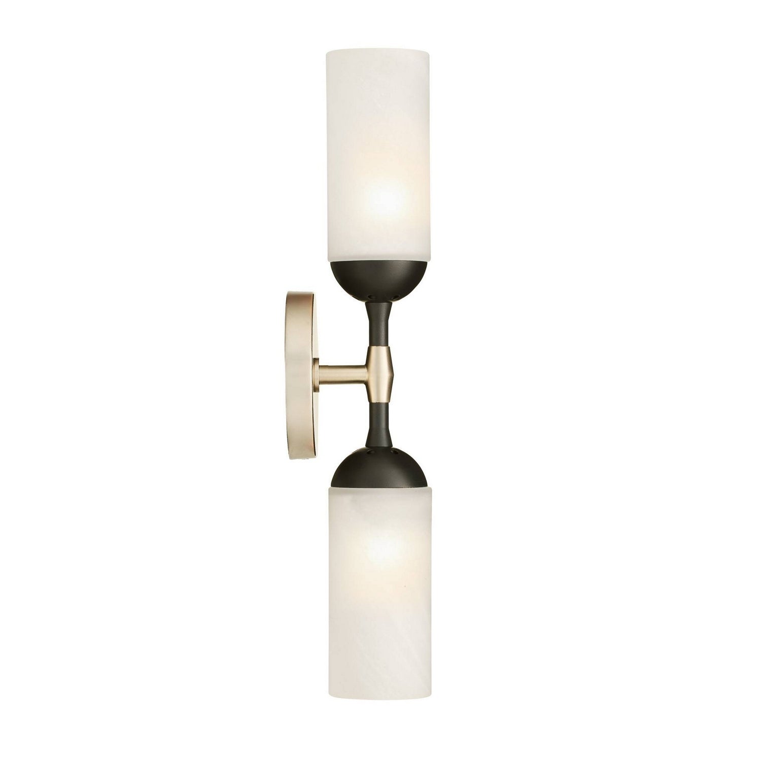 Arteriors - DWC102 - Two Light Wall Sconce - Emmett - Opal Swirl/Dark Vintage Silver