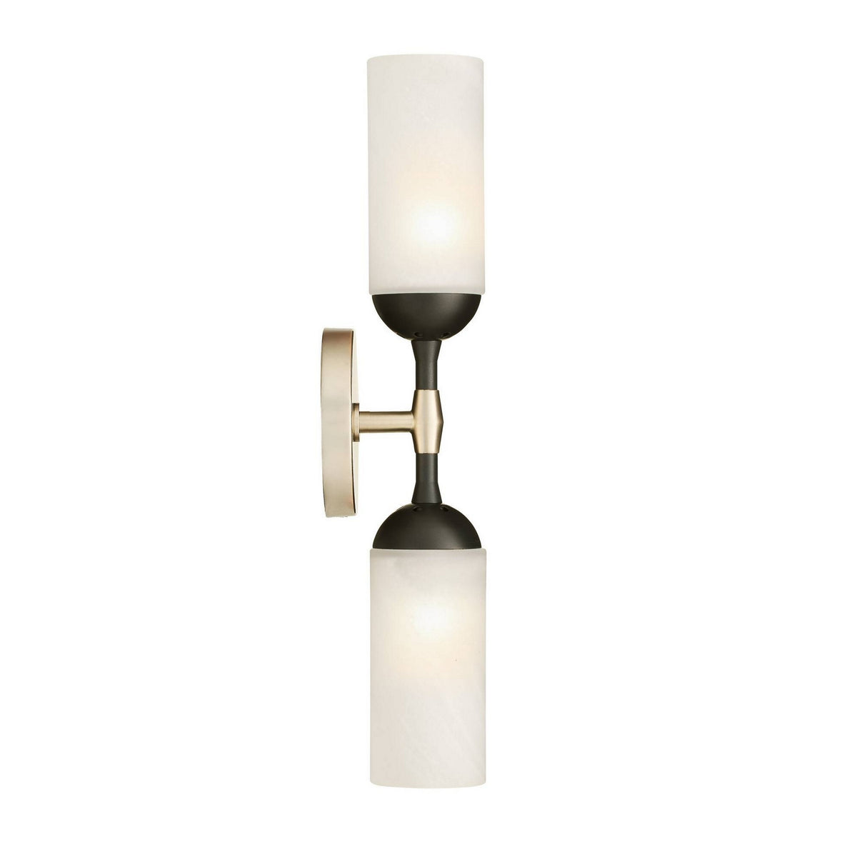Arteriors - DWC102 - Two Light Wall Sconce - Emmett - Opal Swirl/Dark Vintage Silver
