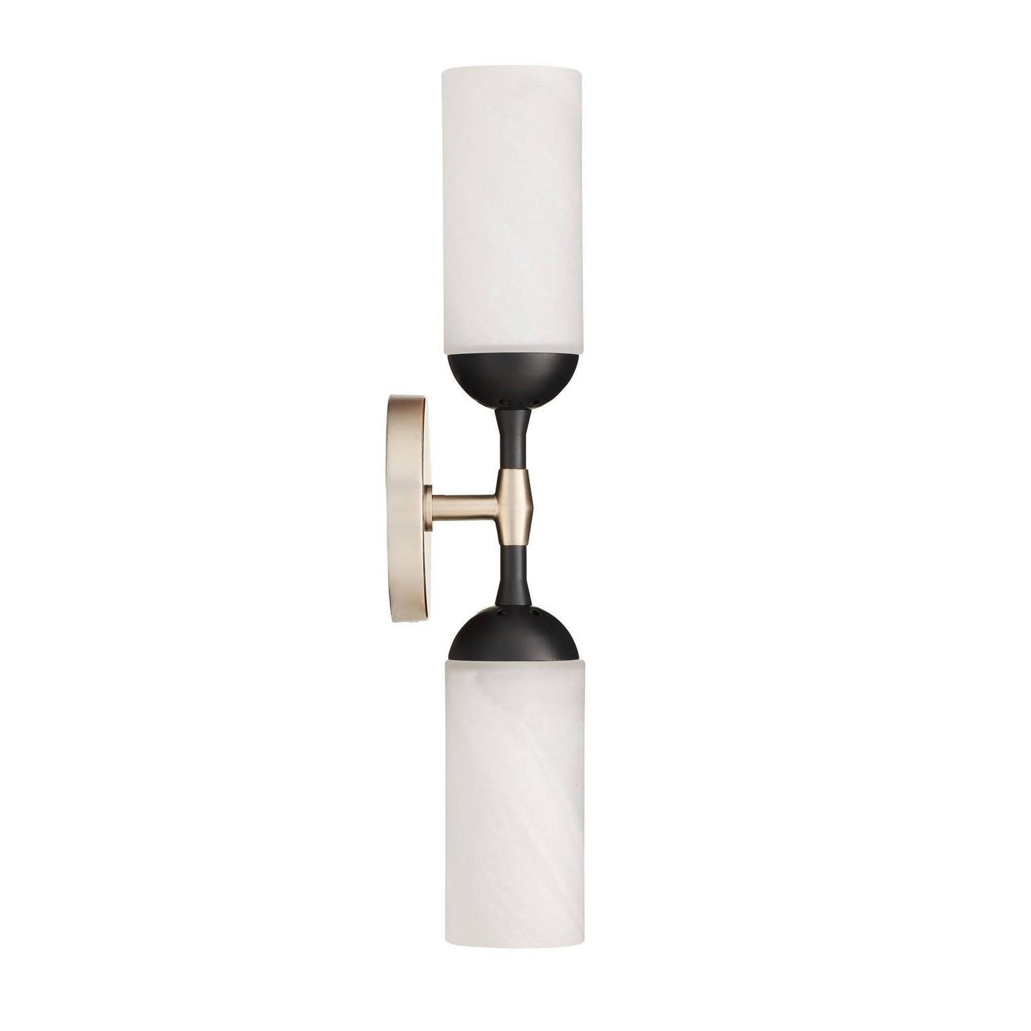 Arteriors - DWC102 - Two Light Wall Sconce - Emmett - Opal Swirl/Dark Vintage Silver