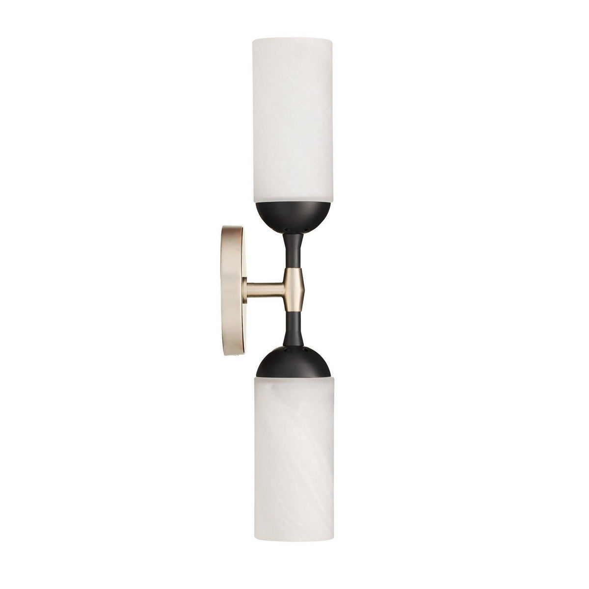 Arteriors - DWC102 - Two Light Wall Sconce - Emmett - Opal Swirl/Dark Vintage Silver