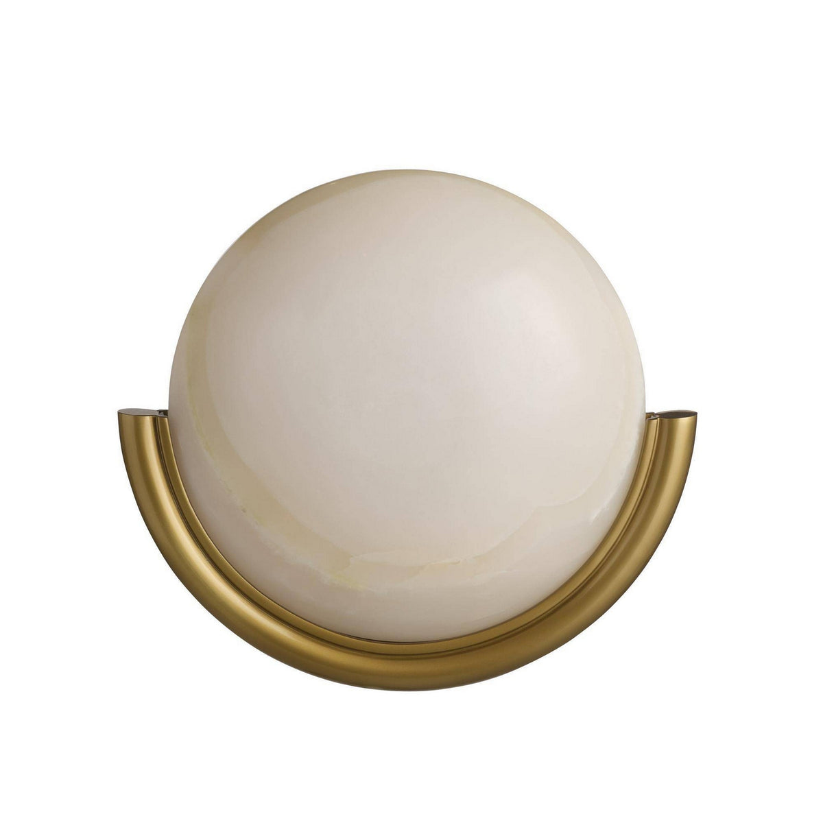 Arteriors - DWC101 - LED Murale - Alicia - Blanc/Laiton antique
