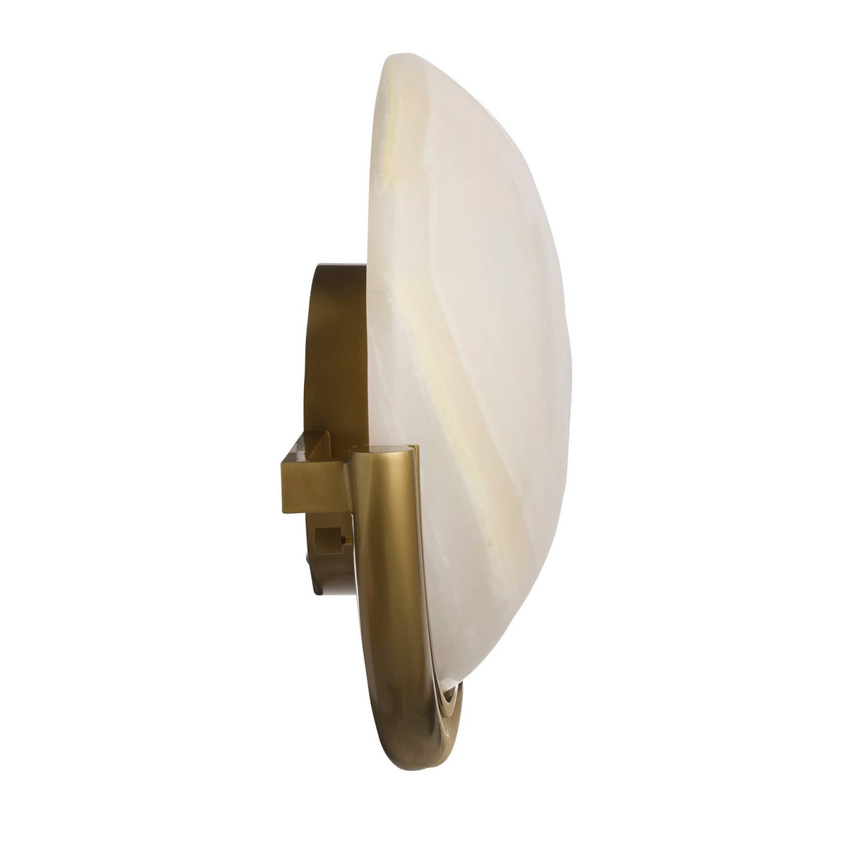 Arteriors - DWC101 - LED Murale - Alicia - Blanc/Laiton antique