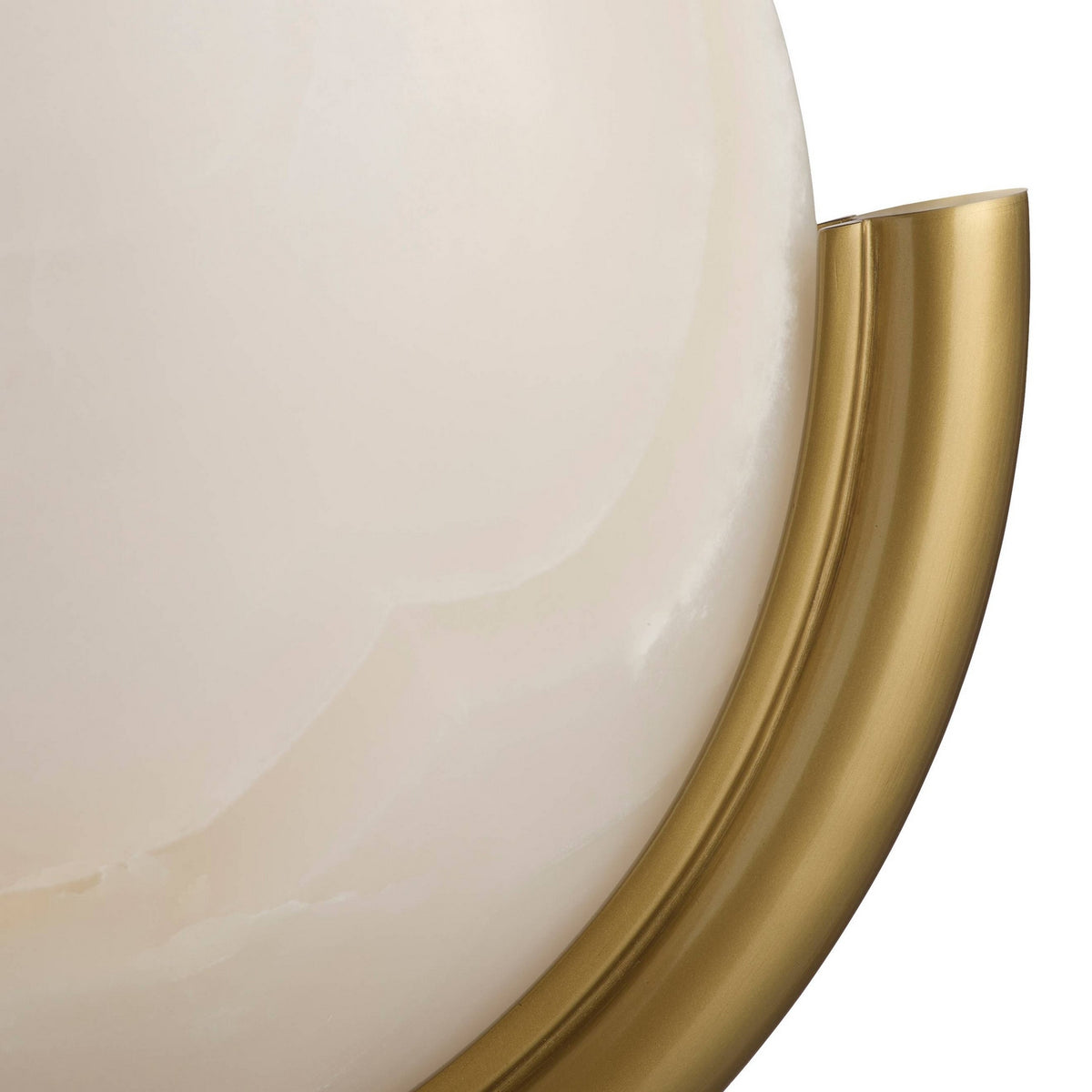 Arteriors - DWC101 - LED Murale - Alicia - Blanc/Laiton antique