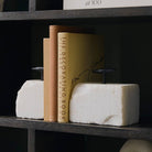 Arteriors - ATI12 - Serre-livres, lot de 2 - Pedra - Fer blanc/noirci