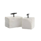 Arteriors - ATI12 - Serre-livres, lot de 2 - Pedra - Fer blanc/noirci