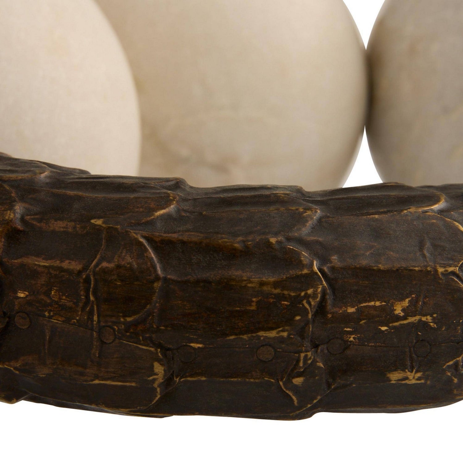 Arteriors - ASI22 - Sculpture - Sonora - Blanc/Bronze